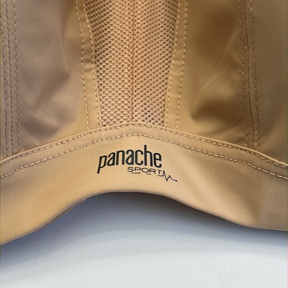 Panache Nude Beige Sports Bra - High Support Underwire in 34I US - Picture 8 of 14